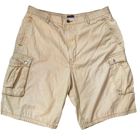 Levi's Other - Levi’s Cargo Shorts Men’s 38 Tan Khaki Utility Pocket Casual Hiking Work Shorts
